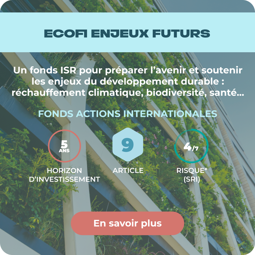 Ecofi, enjeux futurs.